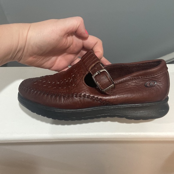 Dexter USA walkmocs mules NWOT these are great leather shoes size 6 Grandmacore - Picture 13 of 17